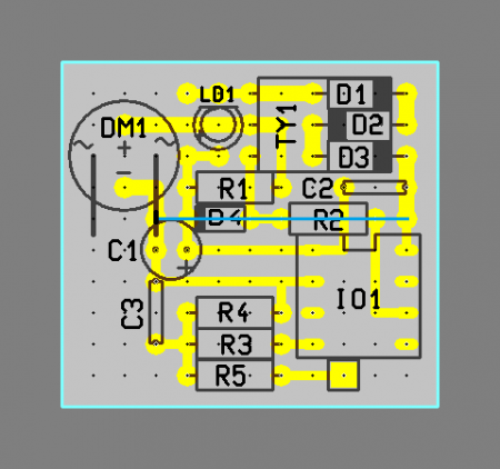 Nepoužité piny IO1 (DIL8) zahnout nebo odlomit . (1x propojka)